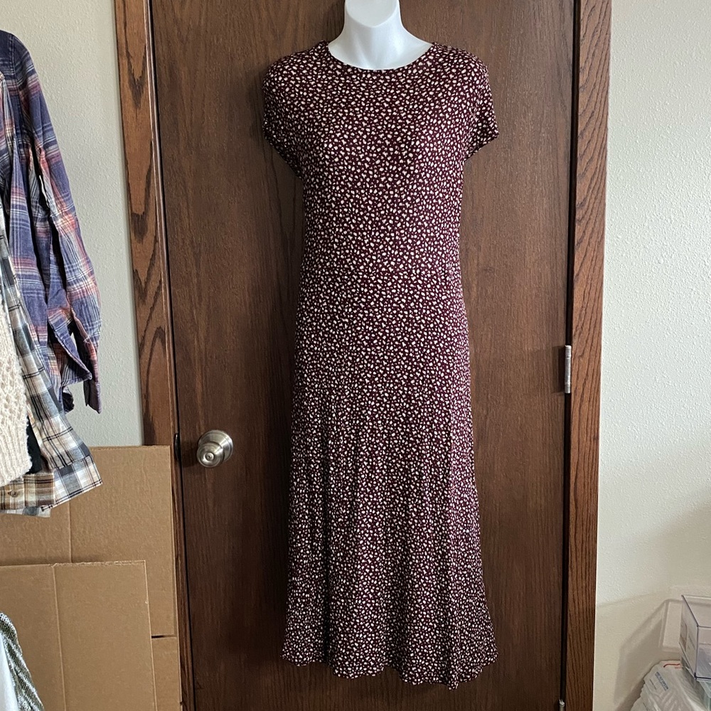 Animal Print Midi Dress